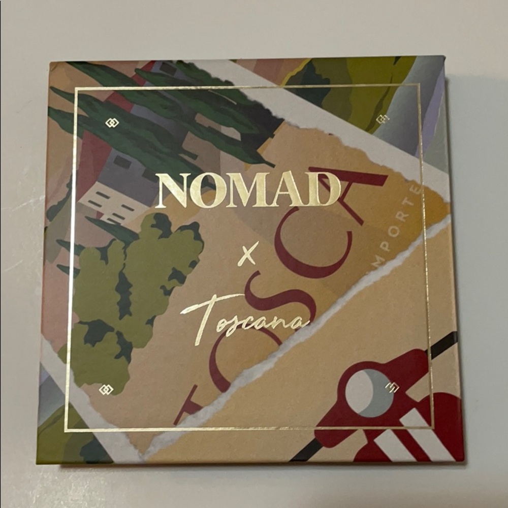 Nomad Cosmetics Tuscany palette